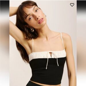 Reformation Sadie Knit Top